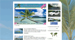 Desktop Screenshot of antilles.fr
